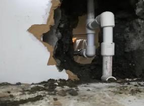 新都厨房下水管道漏水检测